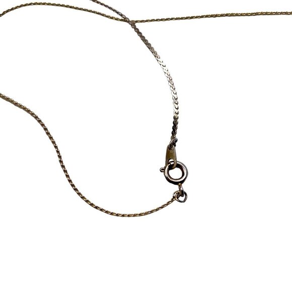 Vintage Necklace Pendant Faux Cameo Silver Tone S Chain Lady Profile Victorian - Picture 8 of 10